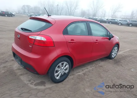 2013 Kia Rio Lx from USA, damaged, VIN KNADM5A38D6107888